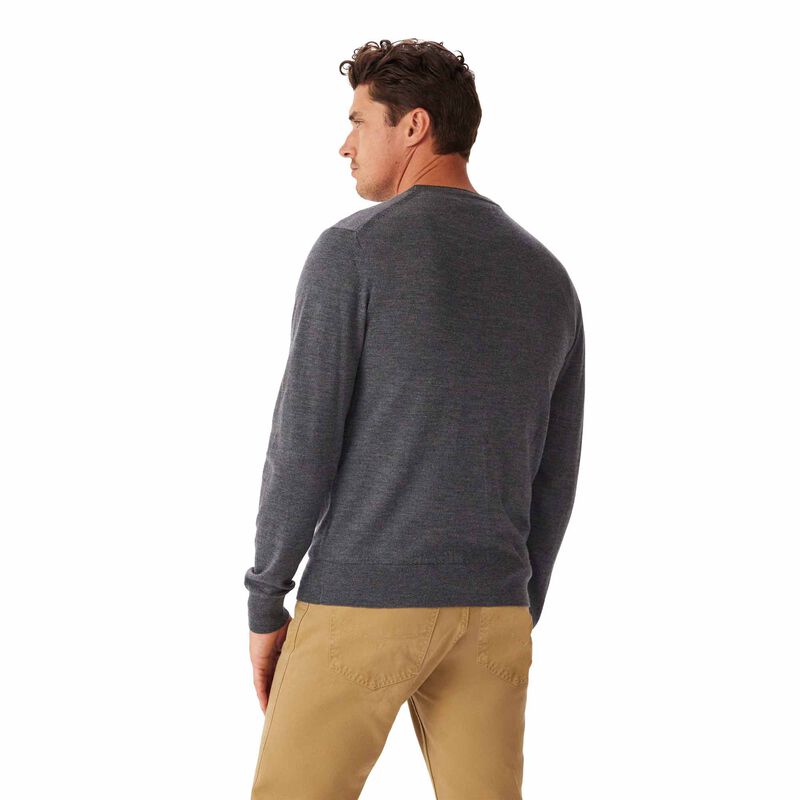 R.M. Williams Howe Crew Merino Knit image number 1